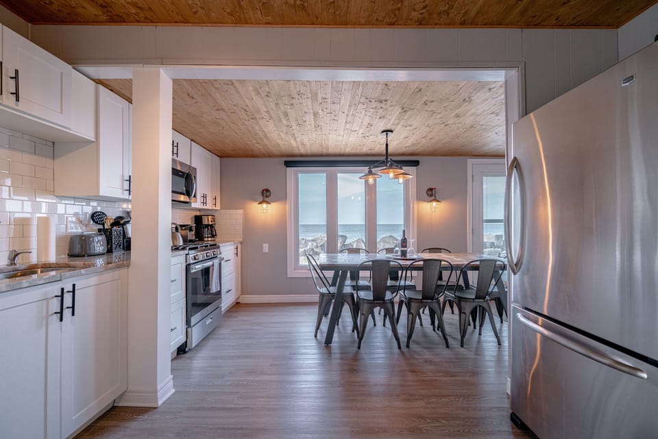 Open Kitchen And Dining Area