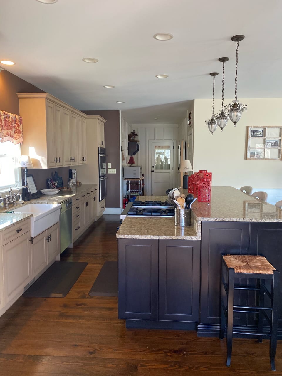 Kitchen view from dining area