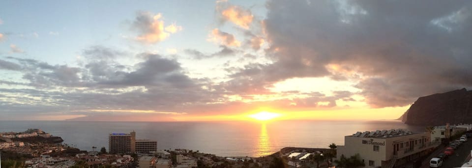 Sunset View from the Terrace