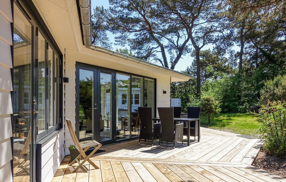 outside