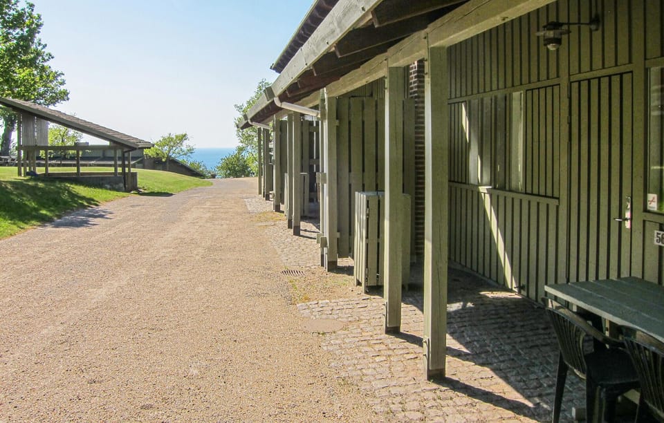 outside