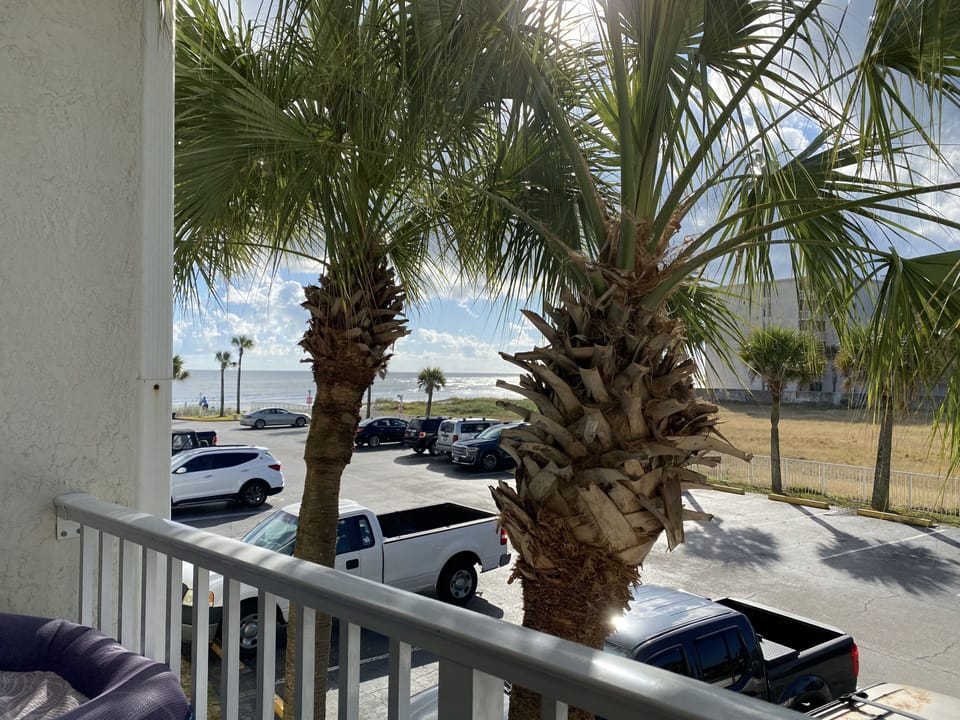 View from balcony 