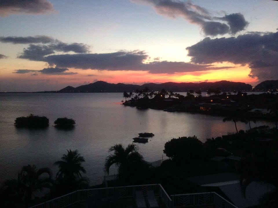 In the quiet predawn hours, the bay is spectacular!