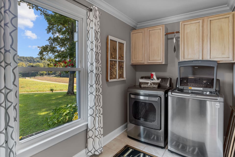 Laundry facilities for your convenience!