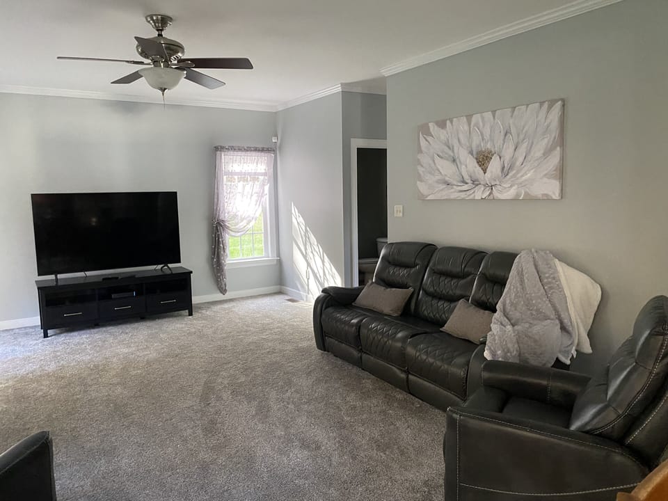 Living Room with New Furnishings