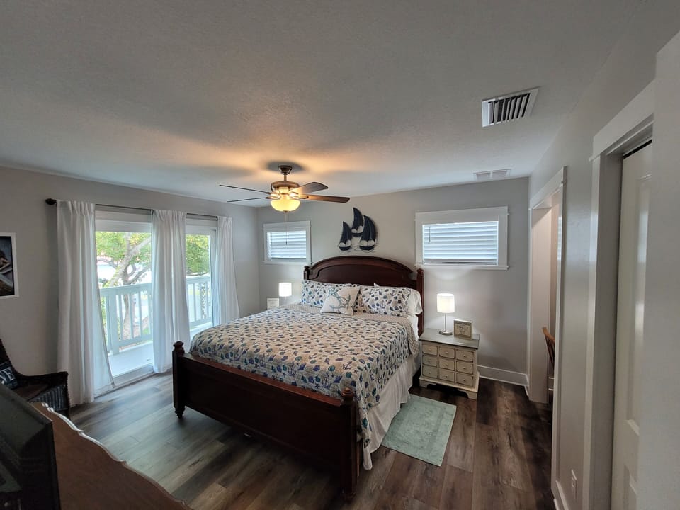 Master Bedroom with private balcony