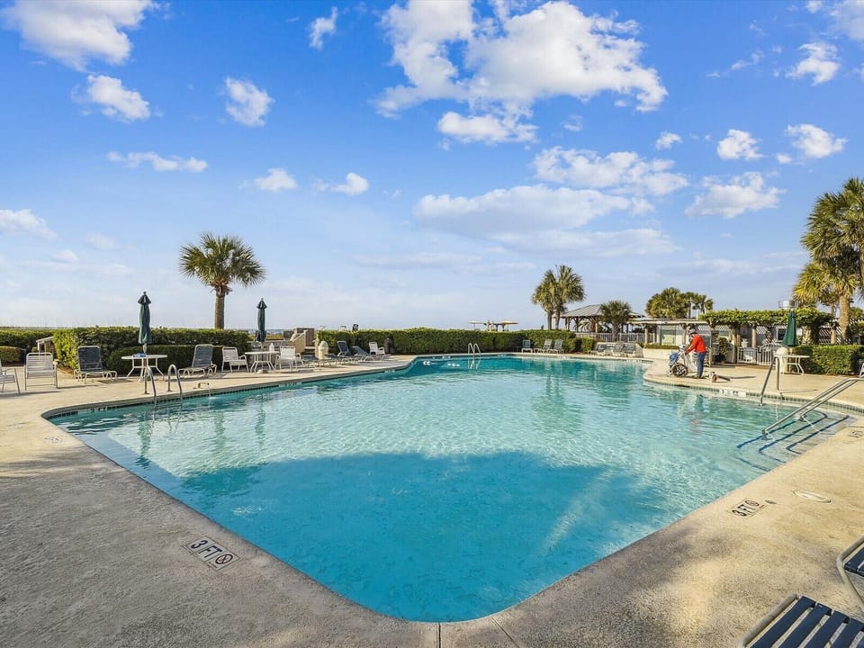 One of Two Oceanfront Pools at SeaCrest