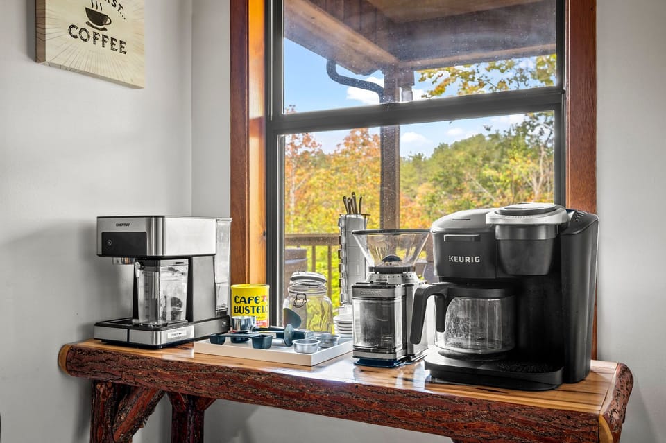 Bring your favorite espresso beans and coffees to enjoy our coffee bar!