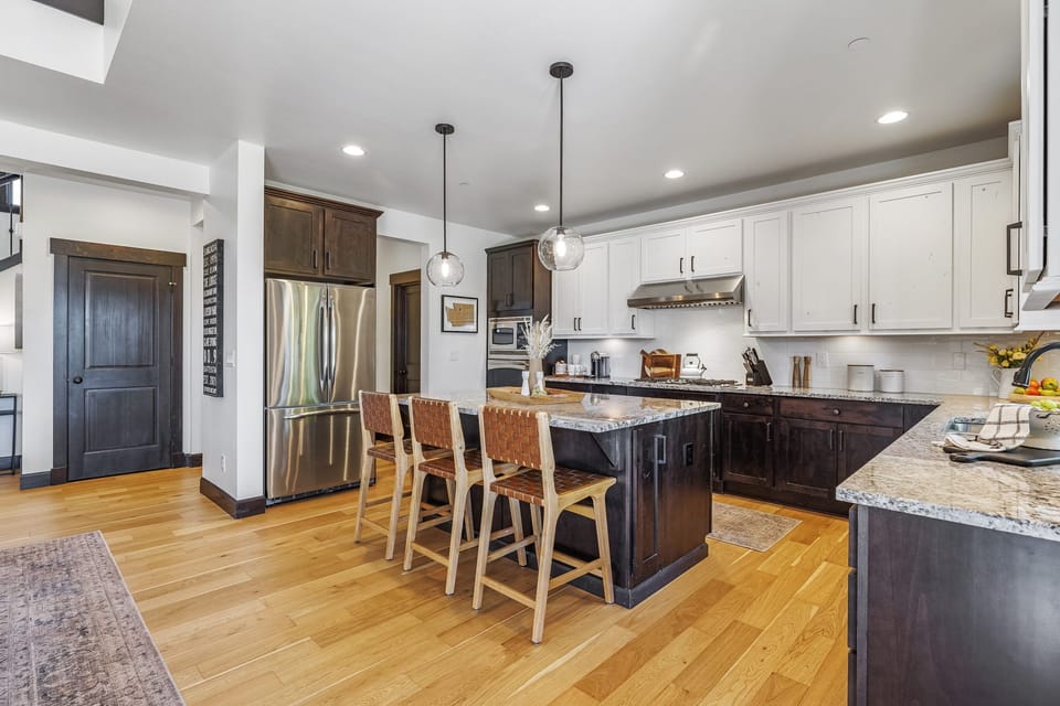 Chef's Kitchen, fully stocked with everything you need to make a feast. 