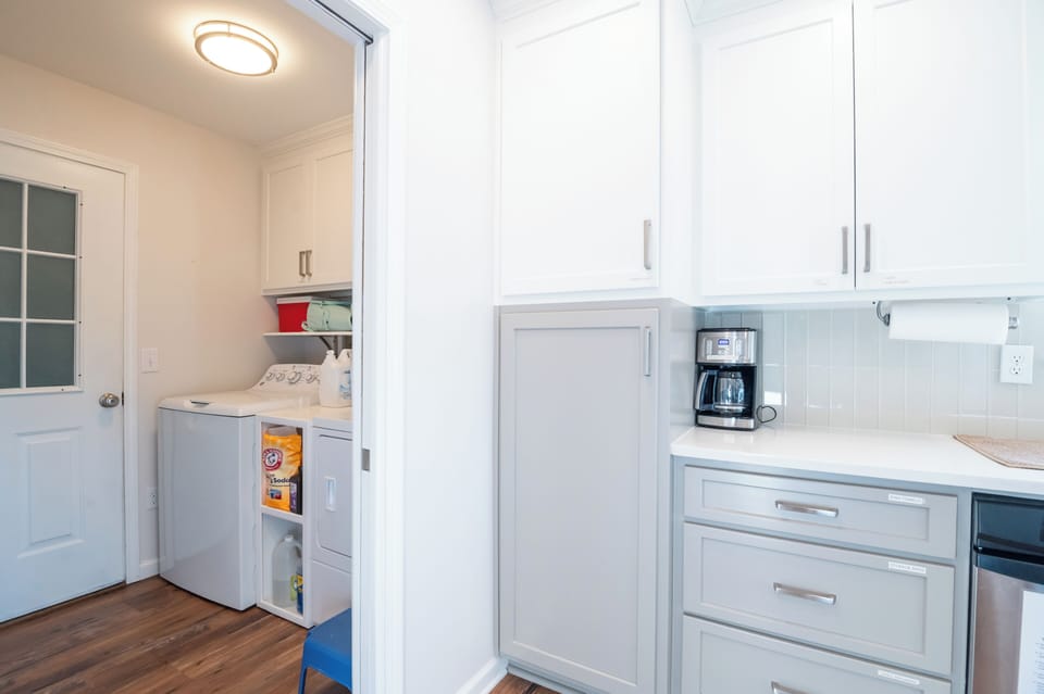 Laundry area