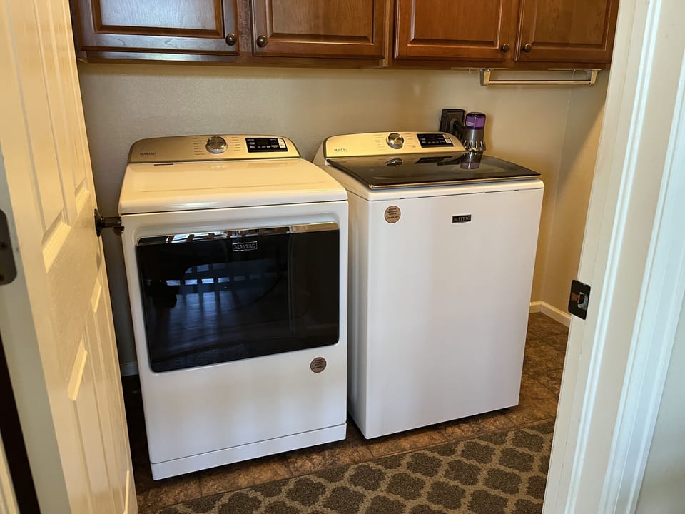 New high capacity washer and dryer