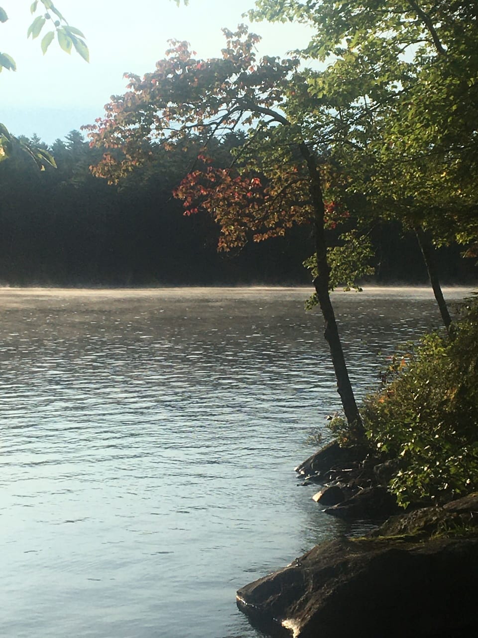 Private Property located across from home, deck, dock mooring, across dirt road