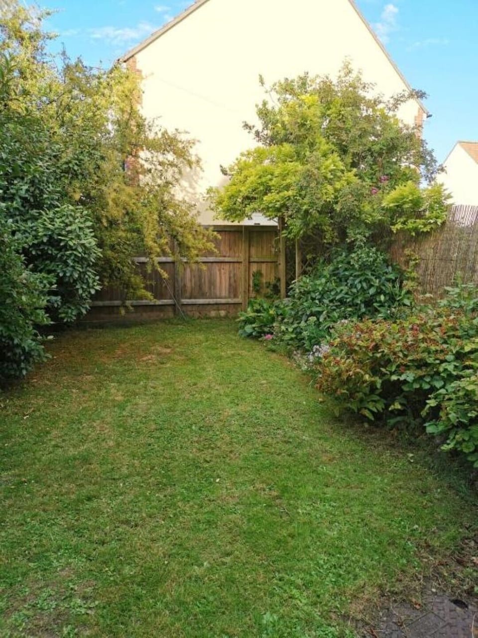 Guests have the use of a private garden 