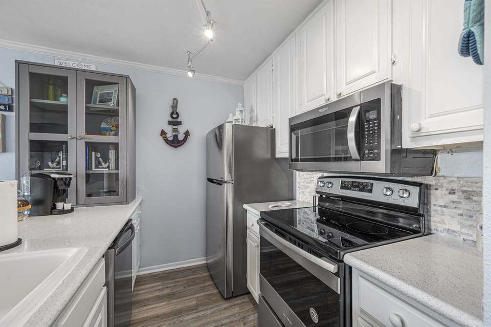 Stainless appliances