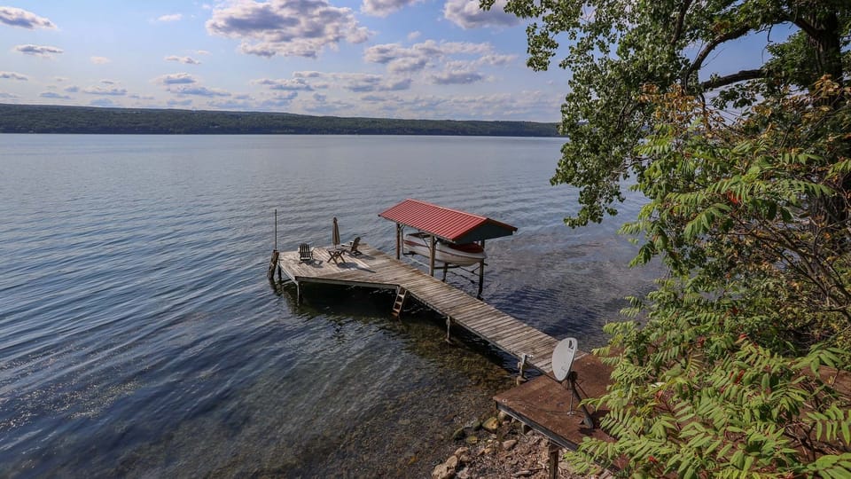 View of Lakefront from the Cottage