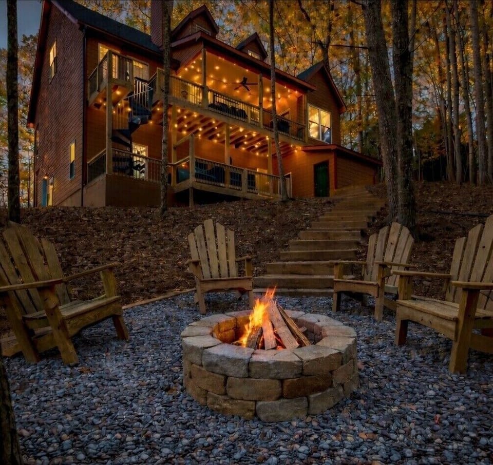 Enjoy S`mores by the Fire Pit