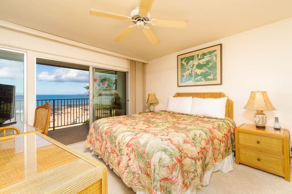 Bedroom with Ocean Views