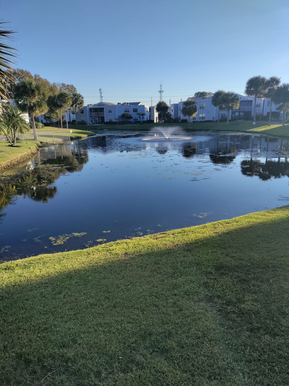 lake and barbeque area