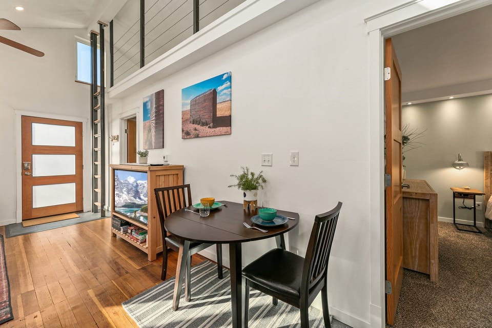 Dining Area | Seats 4 (extra chairs in master bedroom closet)