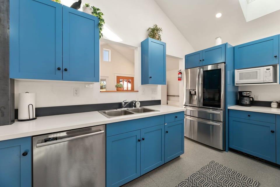 Kitchen with Stainless Steel Appliances