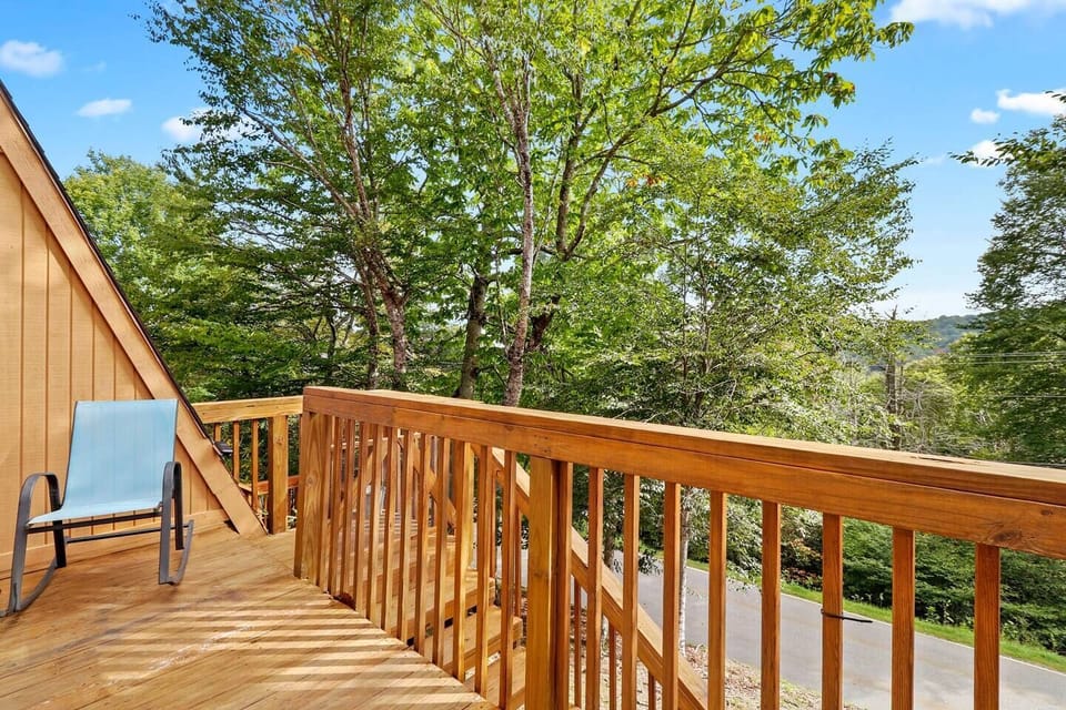 Relax and take in the fresh mountain air.
