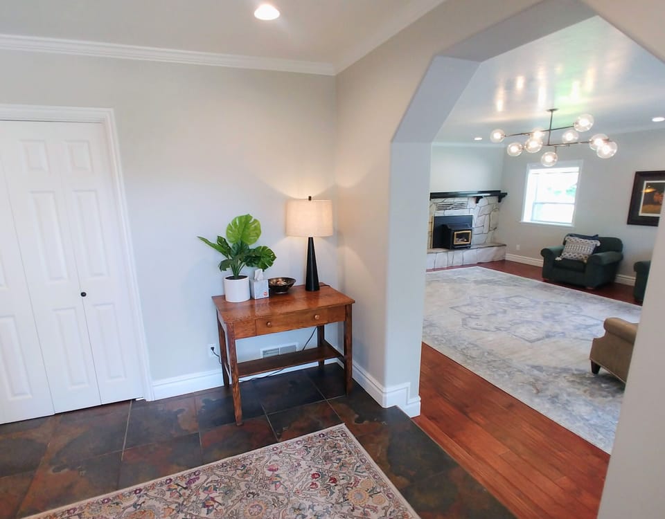 Main Entrance through the front door