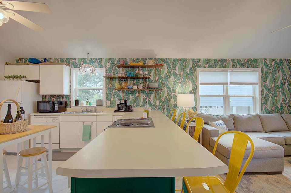 Open Kitchen and Living Room
