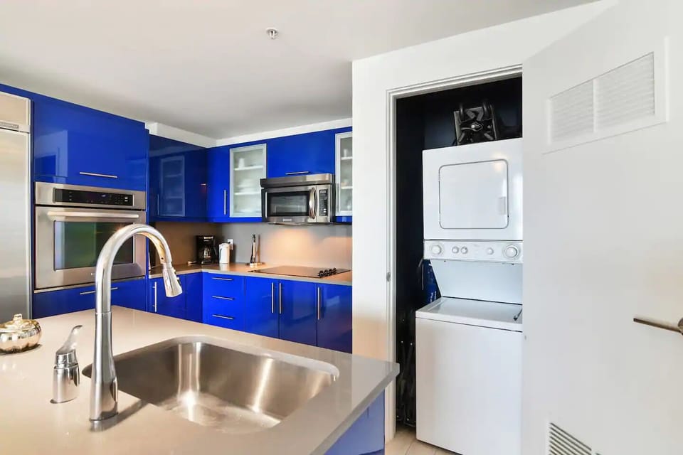 Washer and Dryer in Unit available only when you stay in the residents suites