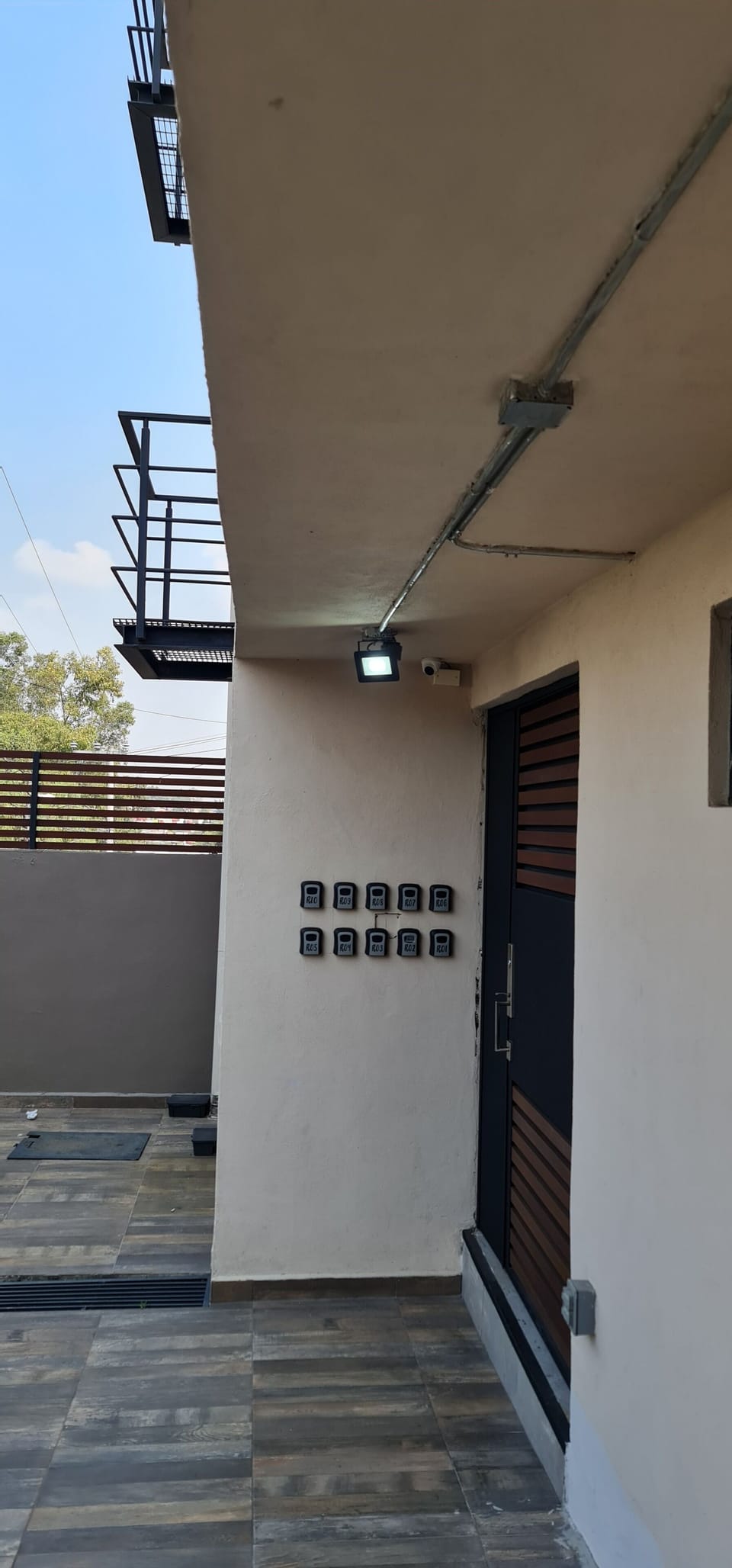 Exterior detail