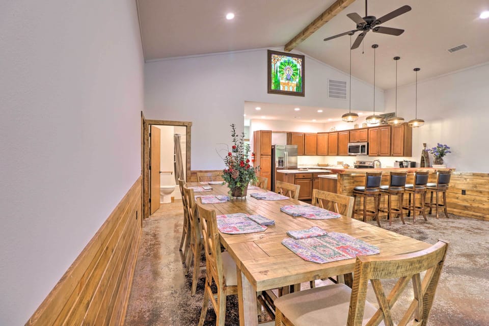 Dining Table | Open Concept Living Area