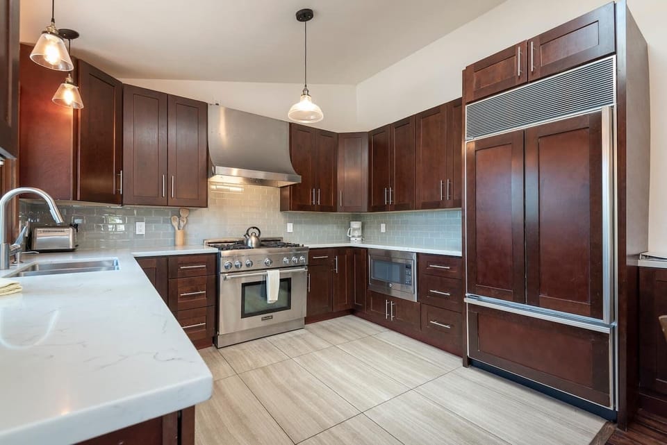 Kitchen situated on the Second Floor