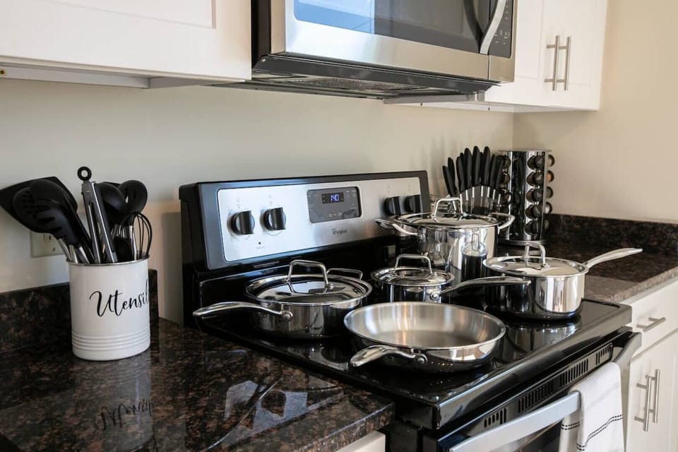 Kitchen || Your unit is fully stocked with a variety of kitchen essentials.