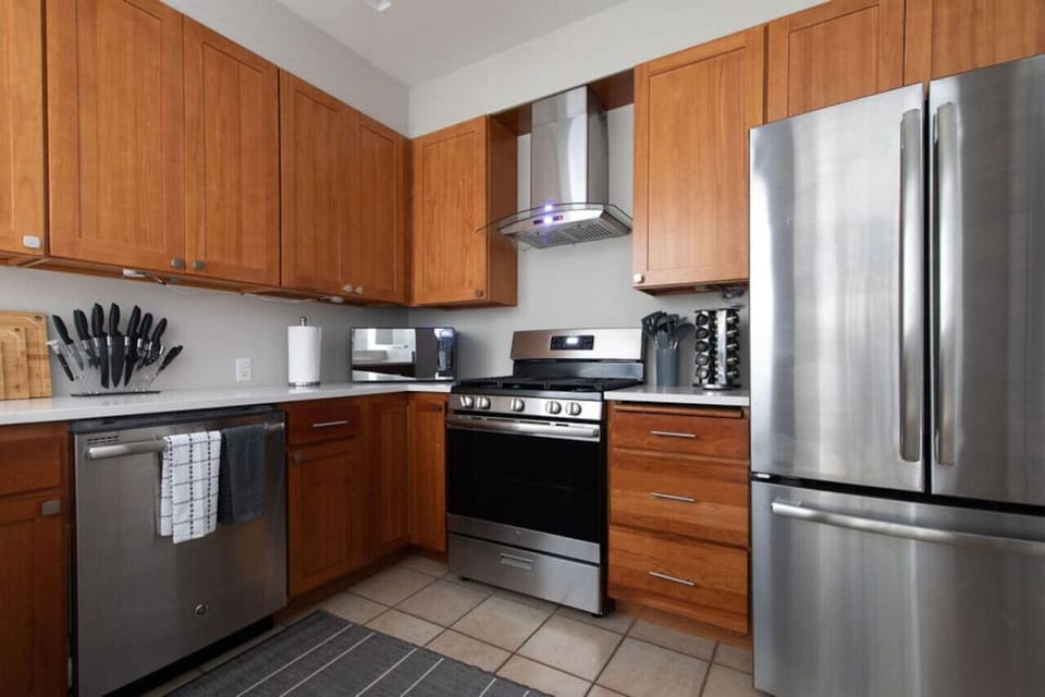 Fully equipped kitchen