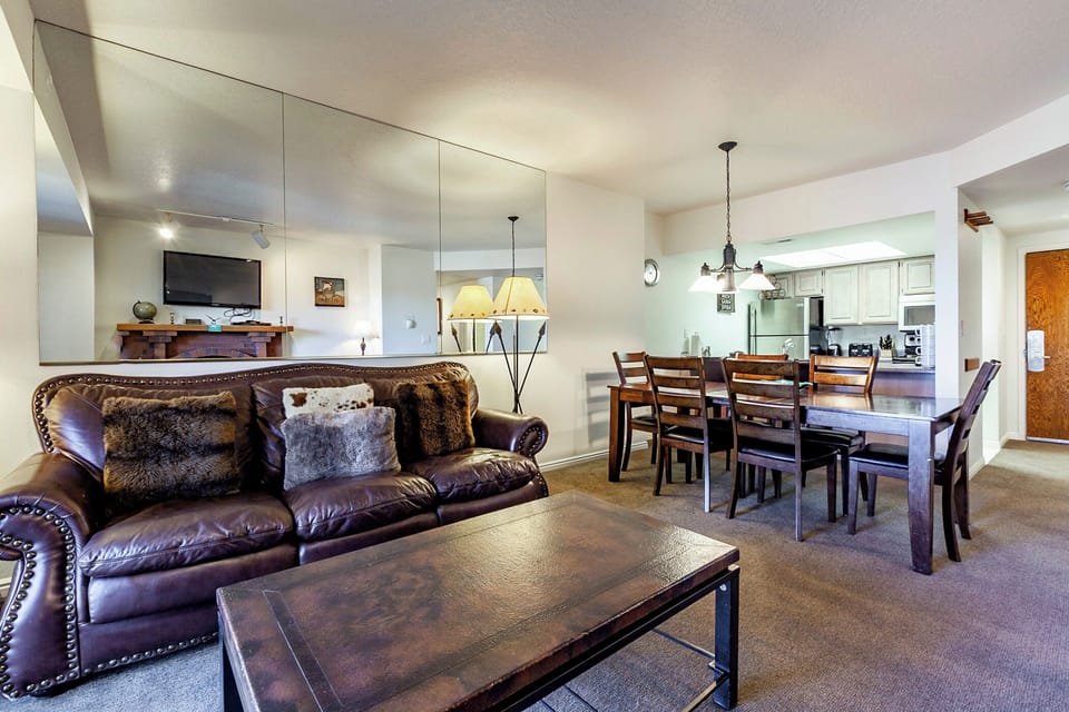 Living Room and Dining Area