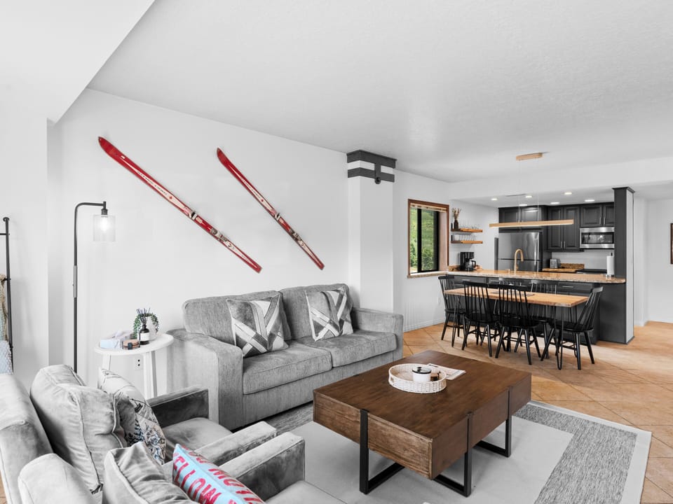 Living / Dining / Kitchen Area