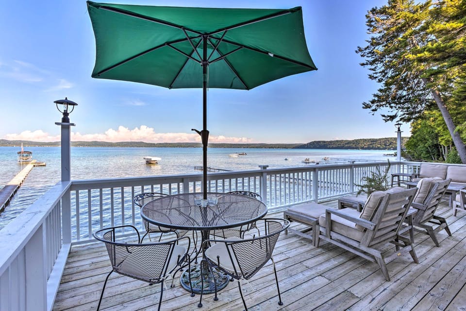 Glen Arbor Vacation Rental | 3BR | 2.5BA | 2 Stories | Stairs Required