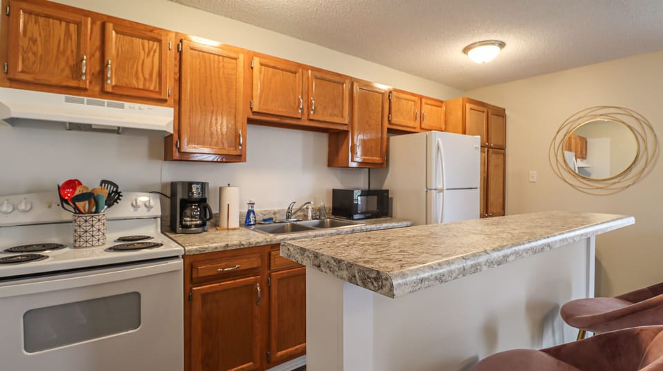 Fully equipped kitchen
