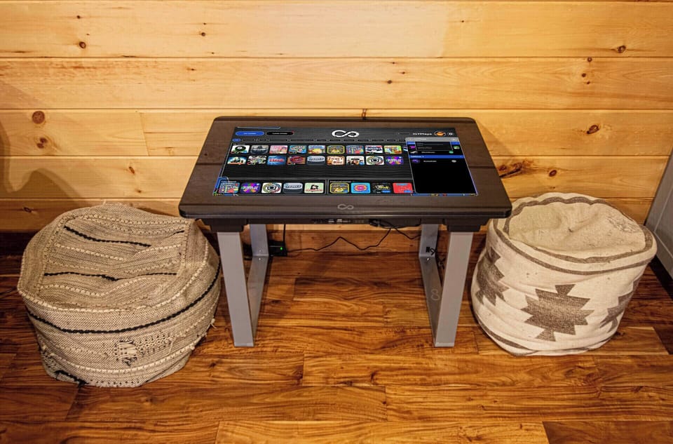 Enjoy thousands of games with the infinity table.