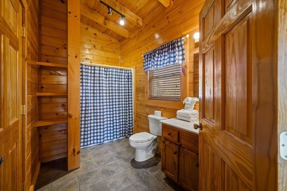 One of Bear Hug's bathrooms