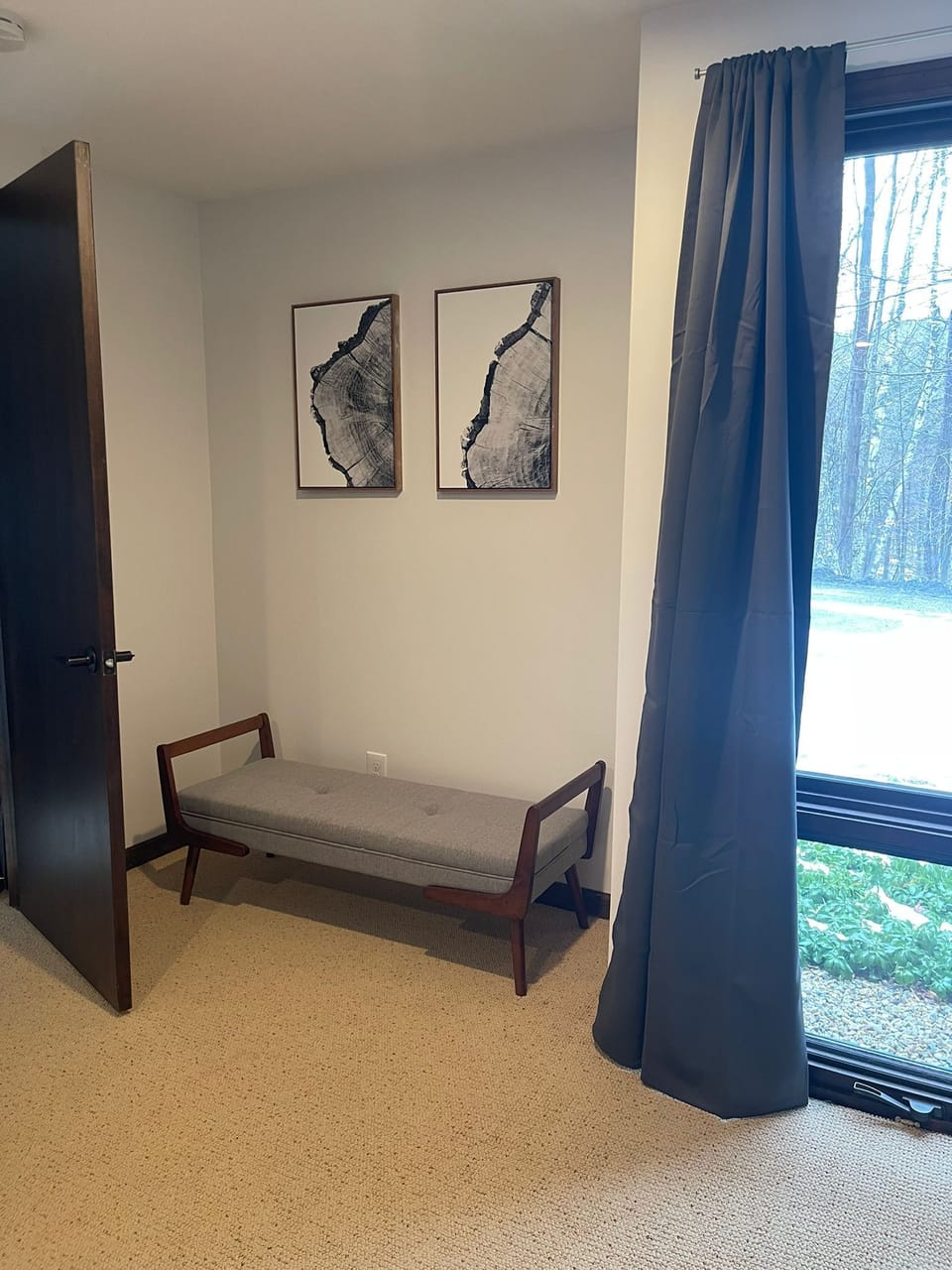 Beautiful artwork fills the walls