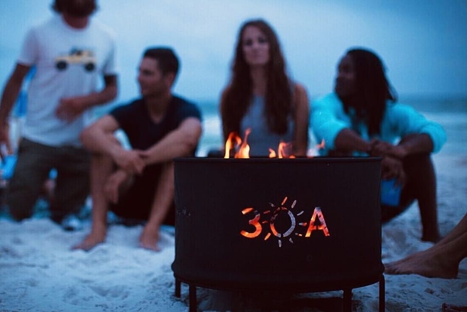 Beach bonfires can be arranged through 30ablaze.com and several other vendors.