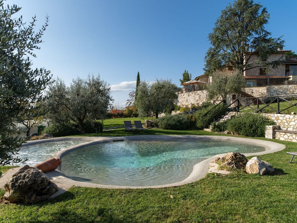 Autumn, Garden, Pool, Spring, Summer