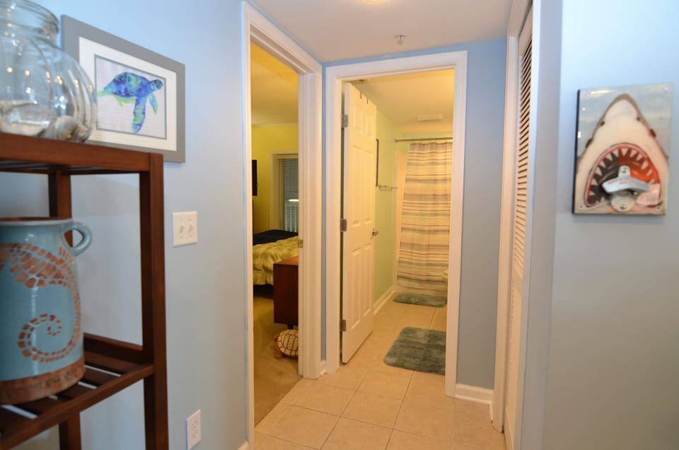 Hallway off kitchen