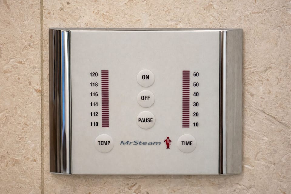 From a day on the ski slopes to an evening of steam shower bliss