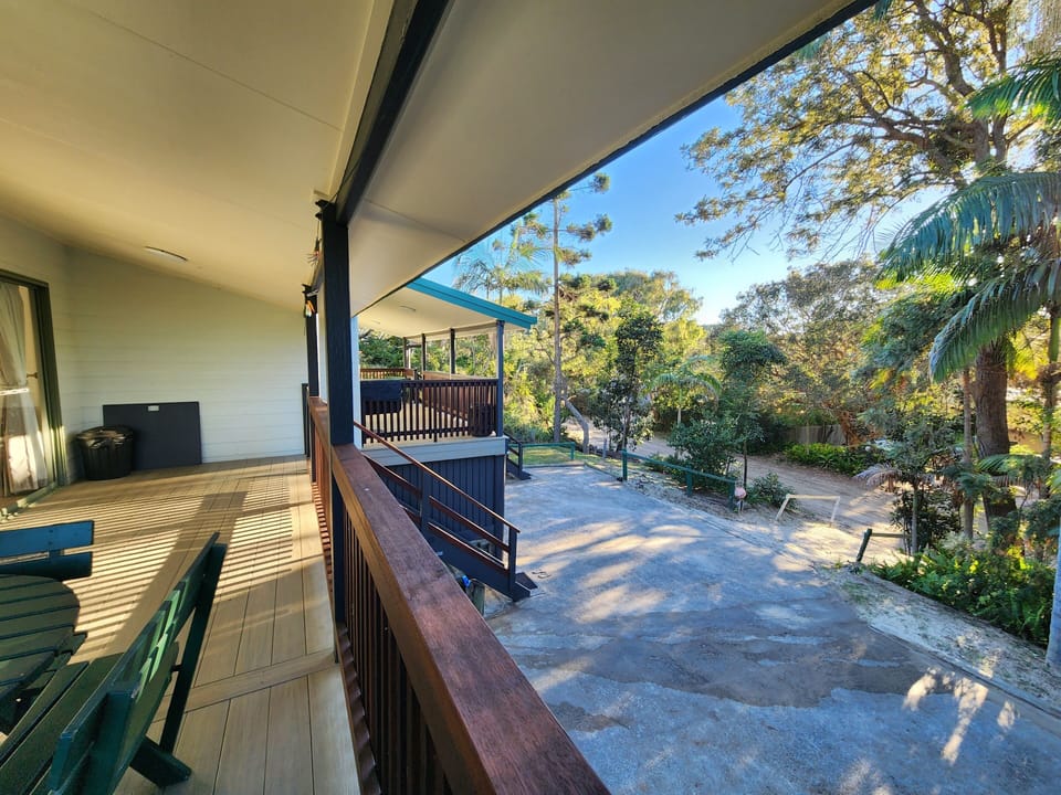 Catch the sea breezes from the front deck 
