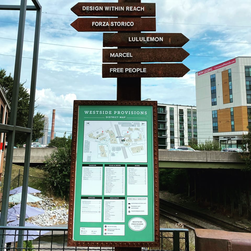 0.5 miles away from Westside provisions with tons of restaurants and shopping