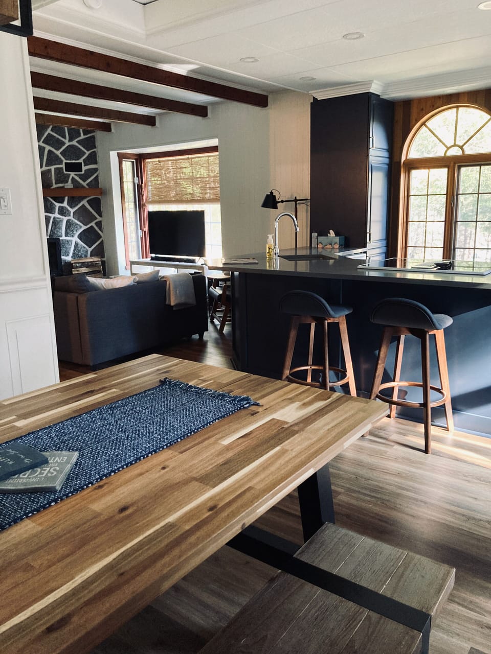 View from the dining room