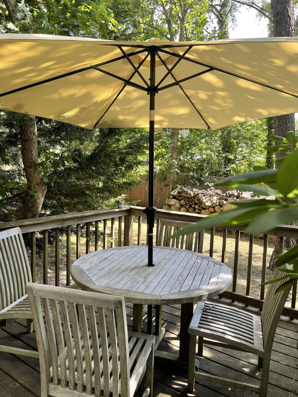 outdoor deck

