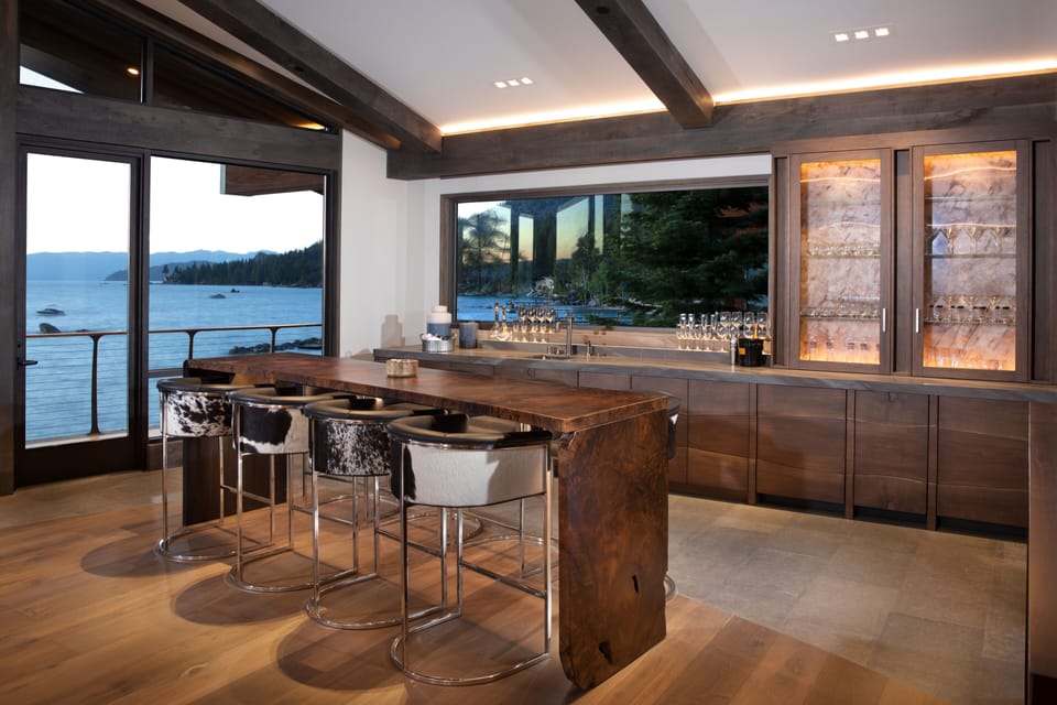 Bar and additional High top Bar Area