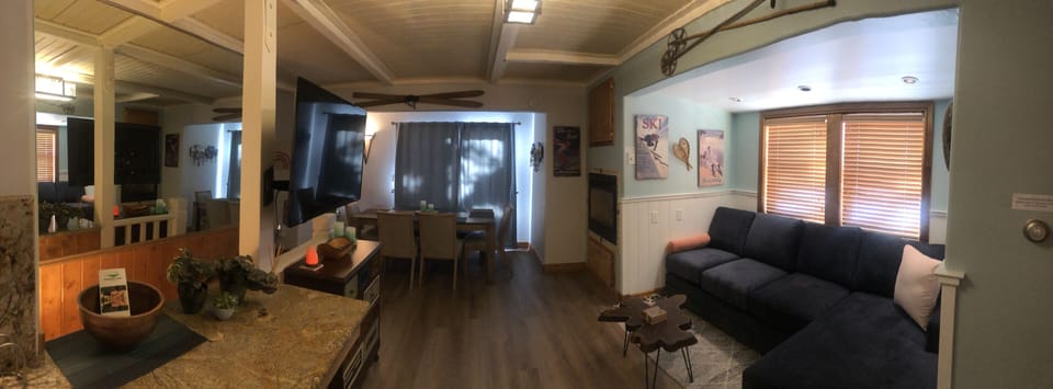 Living Room and Dining Room